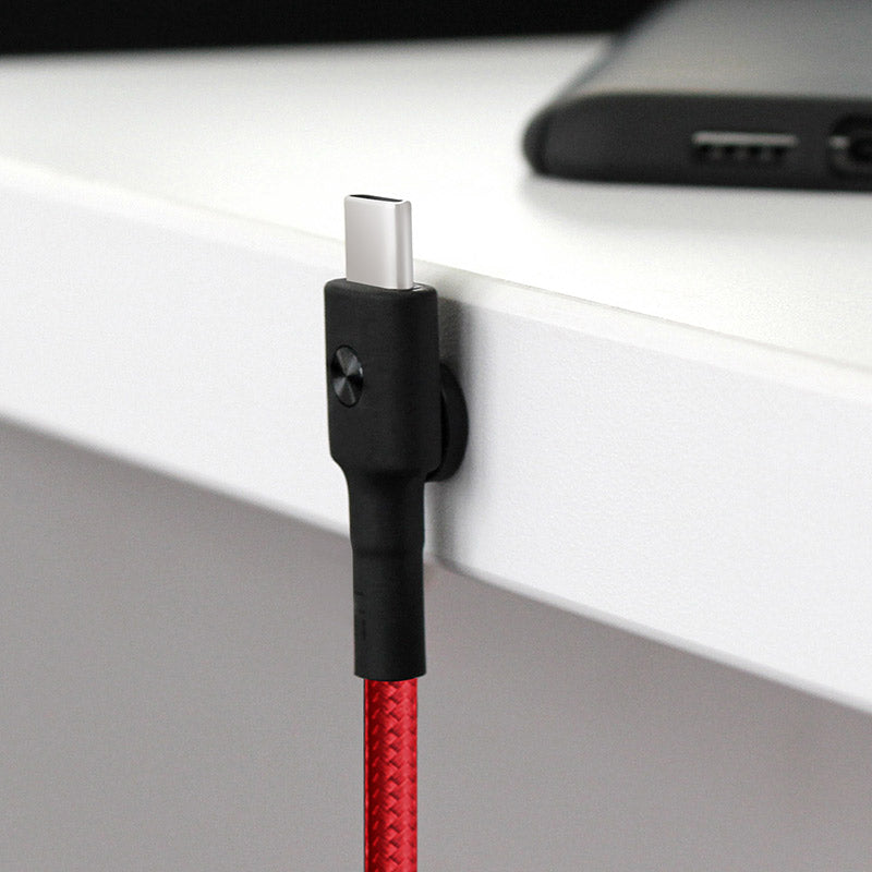 Premium USB-C to USB-A Cable with PP Braided Sleeve for Charging and Data Sync