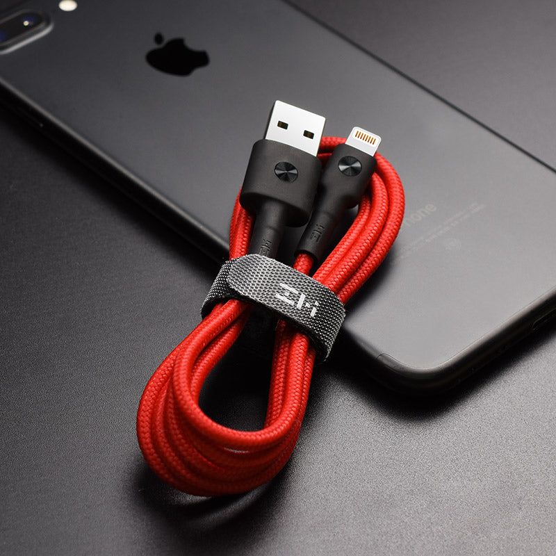 MFi Certified Premium Lightning to USB Cable, PP Braided Sleeve for iPhone, iPad