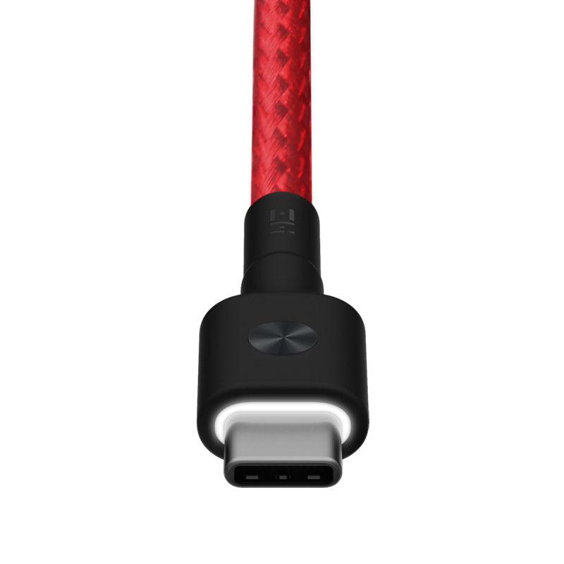 Premium USB-C to USB-A Cable with PP Braided Sleeve for Charging and Data Sync