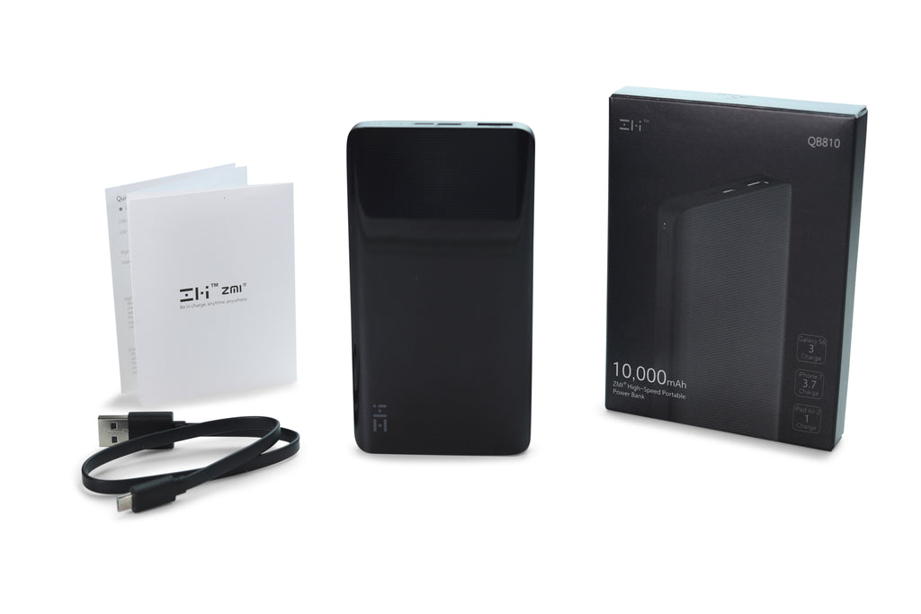 PowerPack 10K 10,000 mAh Portable Charger (Model: QB810)